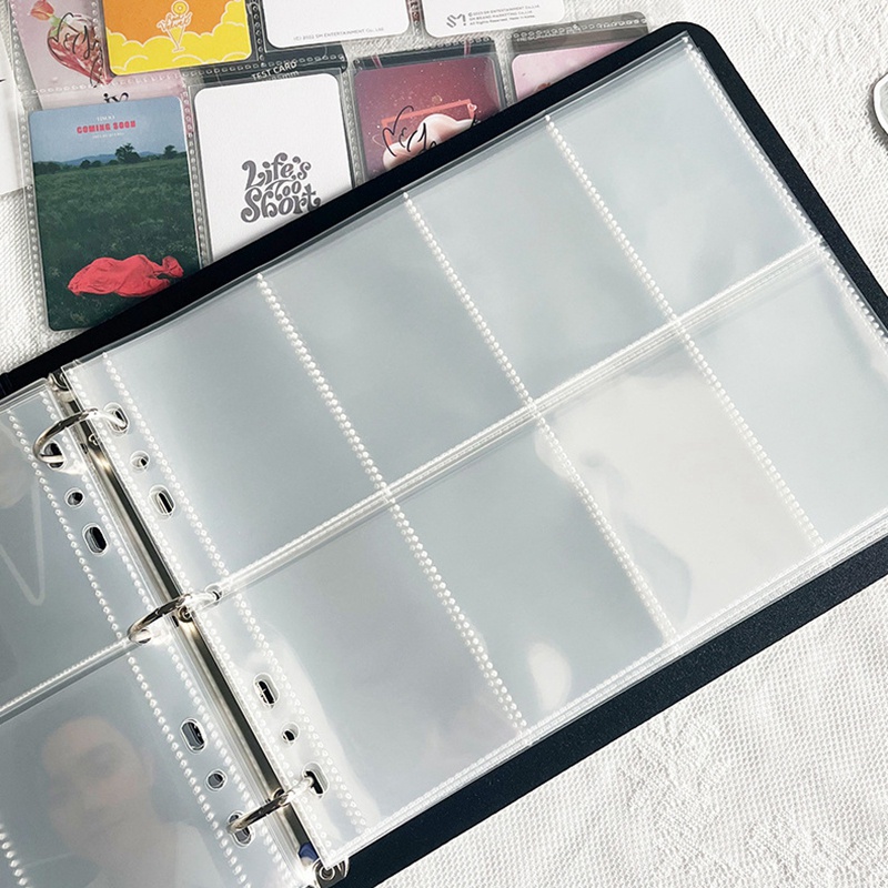 

7/8 Grid Kpop Photo Card Binder loose-leaf Idol Photocard Holder Large Capacity Photo Album Picture