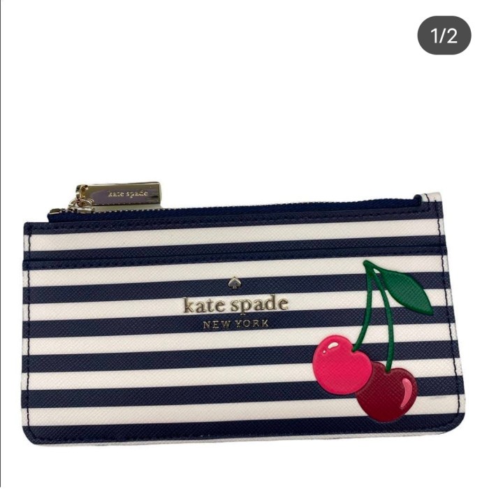 

Card Holder Large Slim Stripe Multi Kode 947