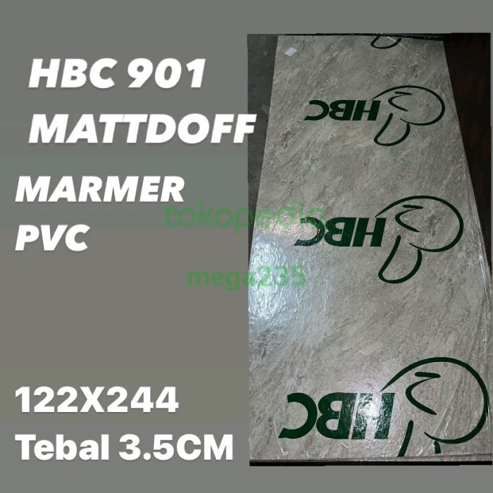 Ekaterina Panel Marmer Matt Doff Panel Dinding Marmer Pvc Uv Hbc