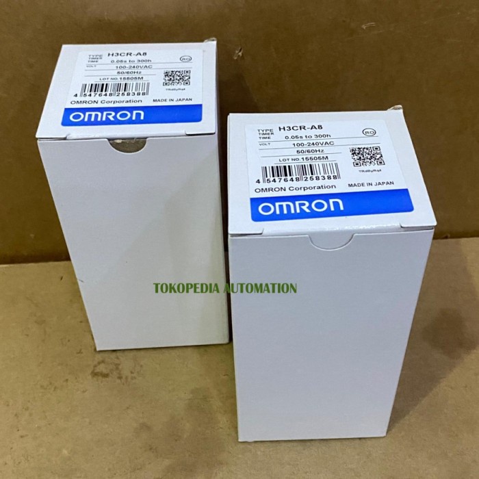 TIMER OMRON H3CR-A8 MULTIVOLT 100-240VAC - TIMER OMRON