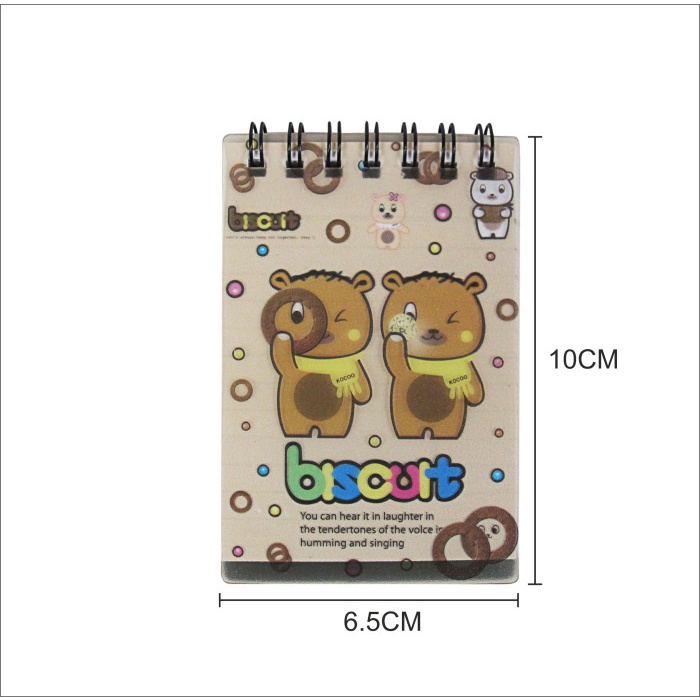 

Tomex Spiral Notebook Mini Murah Lucu / Notes Spiral Mini / Buku Tulis