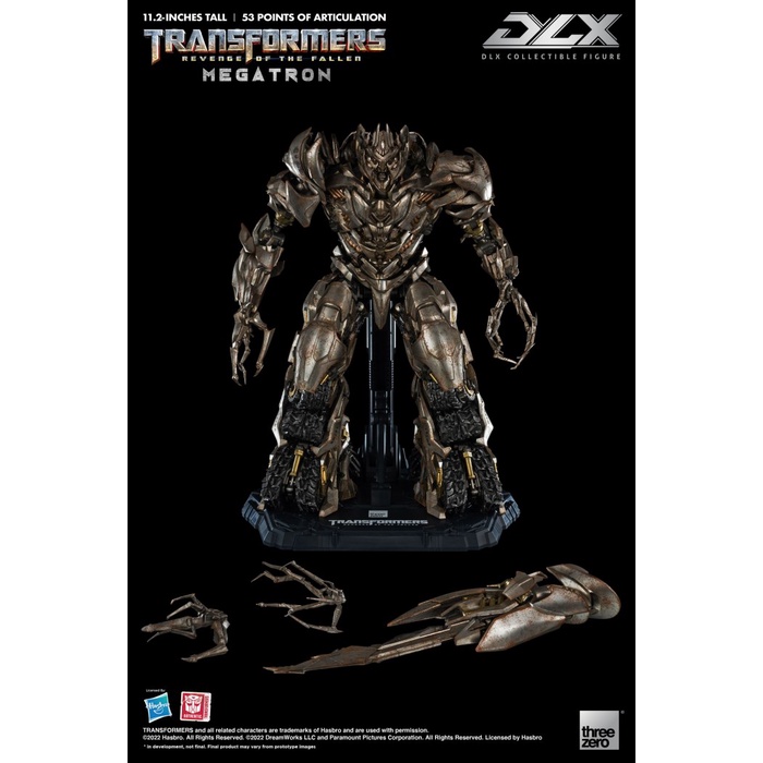 DP Threezero 3Z0282 Transformers: Revenge of the Fallen - DLX Megatron (Re-Run)
