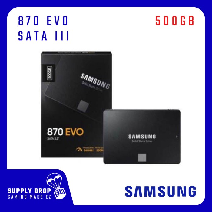 Samsung Ssd 870 Evo 500Gb / Ssd 500Gb