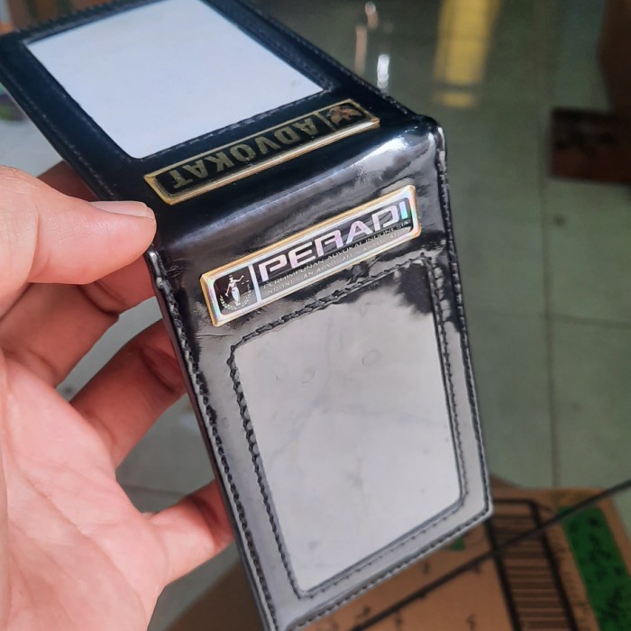 Name tag advokat peradi/ id card advokat peradi/ dompet id card peradi Kode 898