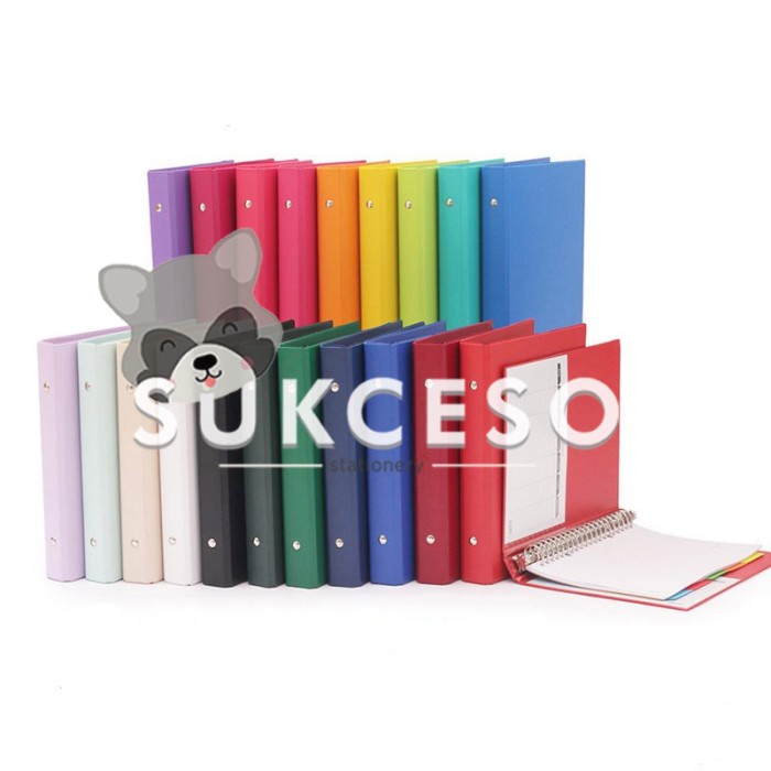 

Bantex School Binder B5 1326 Multiring / Buku Loose Leaf 26 Ring Besi Kode 378