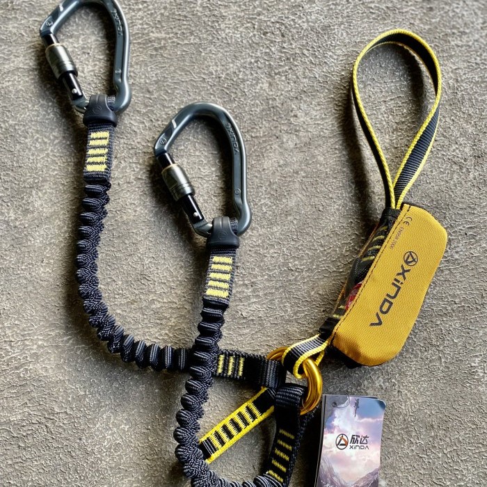 

Lanyard hook via ferrata xinda Kode 449