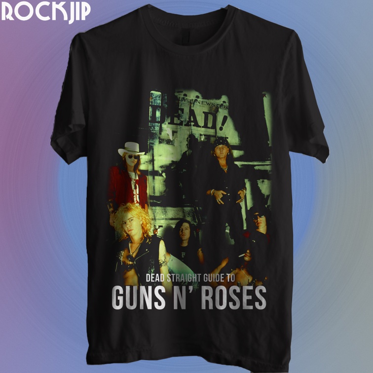 Custom Kaos Baju Distro Musik Band Rock Punk Indie Metal Pria Wanita Original Second Gnr Bandung Mur