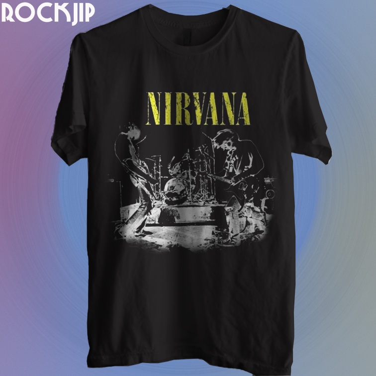 Toko Kaos Baju Distro Musik Band Rock Punk Indie Metal Pria Wanita Original Second Nirvana Bandung M