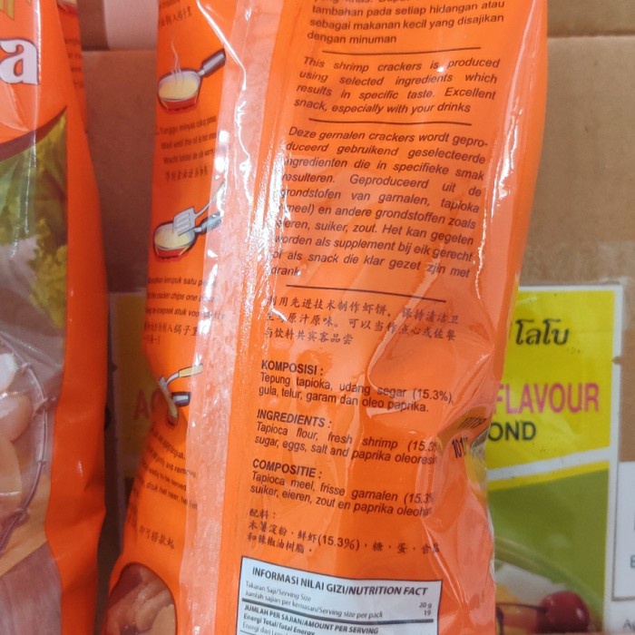 

Finna Kerupuk Udang Nusantara 380 Gr Halal Ready