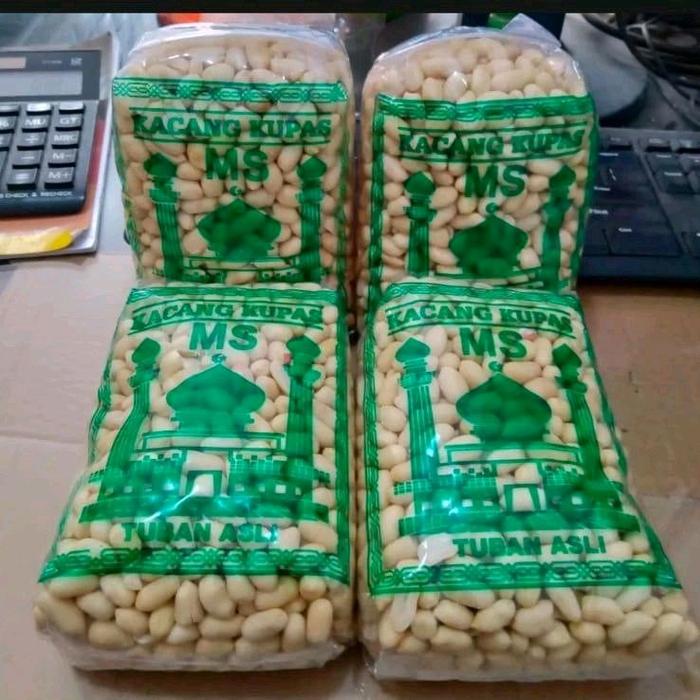 

Kacang Kupas 3 Bungkus Kemasan +-250Gram Tuban