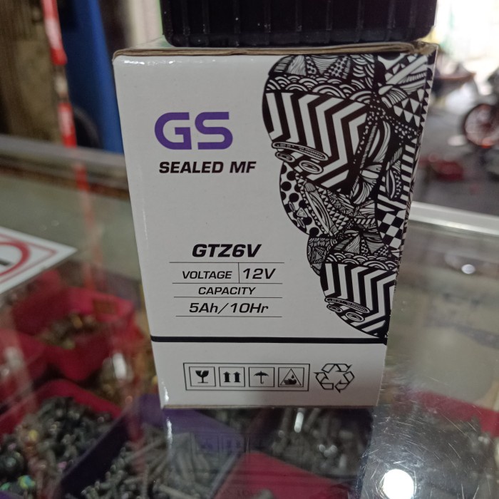 Aki Gs Vario 125 / 150 Gtz6V
