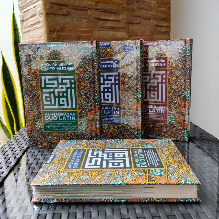 

Ready Alquran Tajwid Perkata Latin Al-Madrasah Duo Latin Uk Besar Almadrasah
