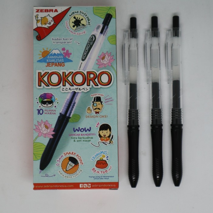 Pen Zebra Kokoro