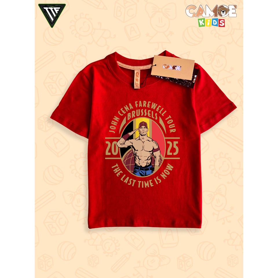 Kaos Anak KIDS John Cena Farewell Tour The last time is now WWE