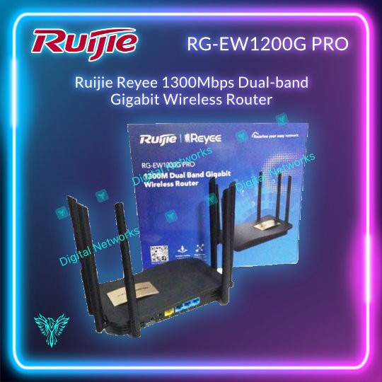 TERMURAH - EW1200G PRO Ruijie EW1200G PRO 1300M Dualband Gigabit Router Ruijie Reyee EW1200G Pro