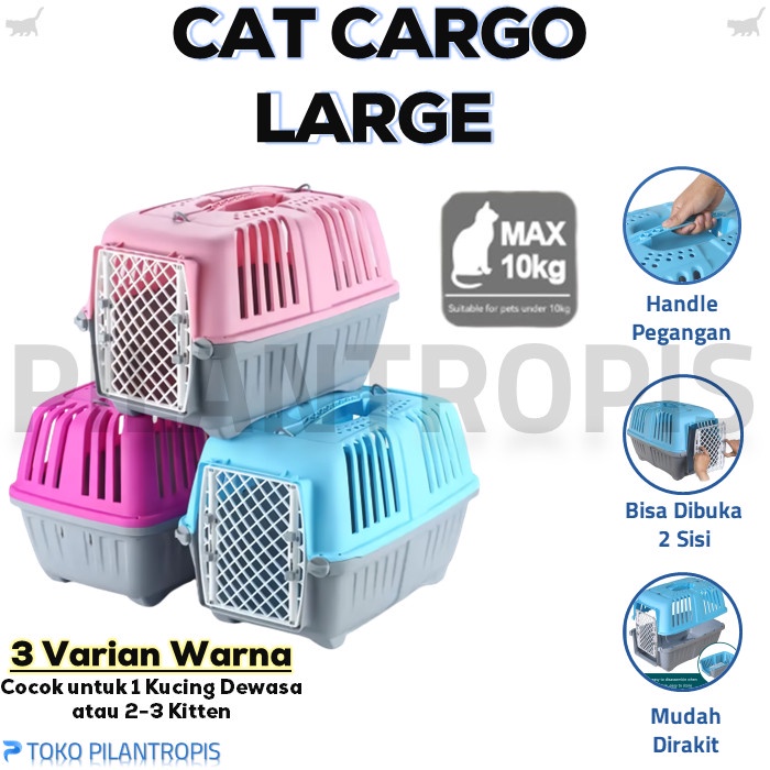 Pet Cargo Kucing Cat Pet Kargo Kucing Box Kucing Travel Pet Carrier