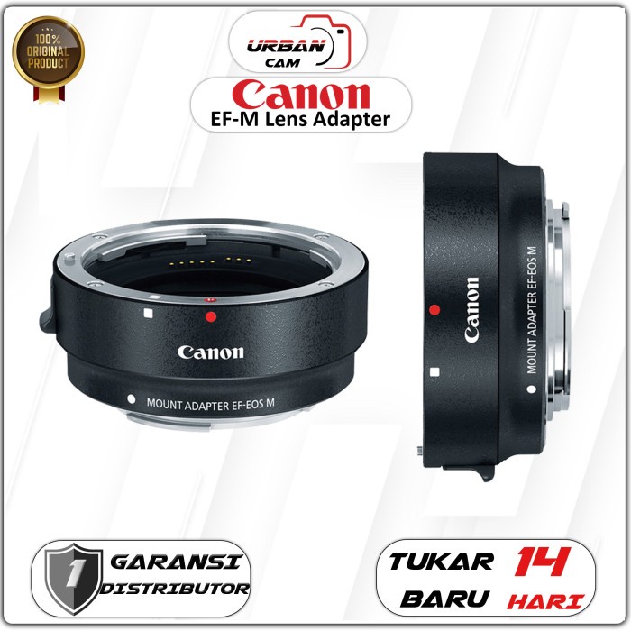 CANON EF-M Lens Adapter for Canon EF, EF-S / CANON MOUNT ADAPTER EF-EOS M TO EOS EF, EFS
