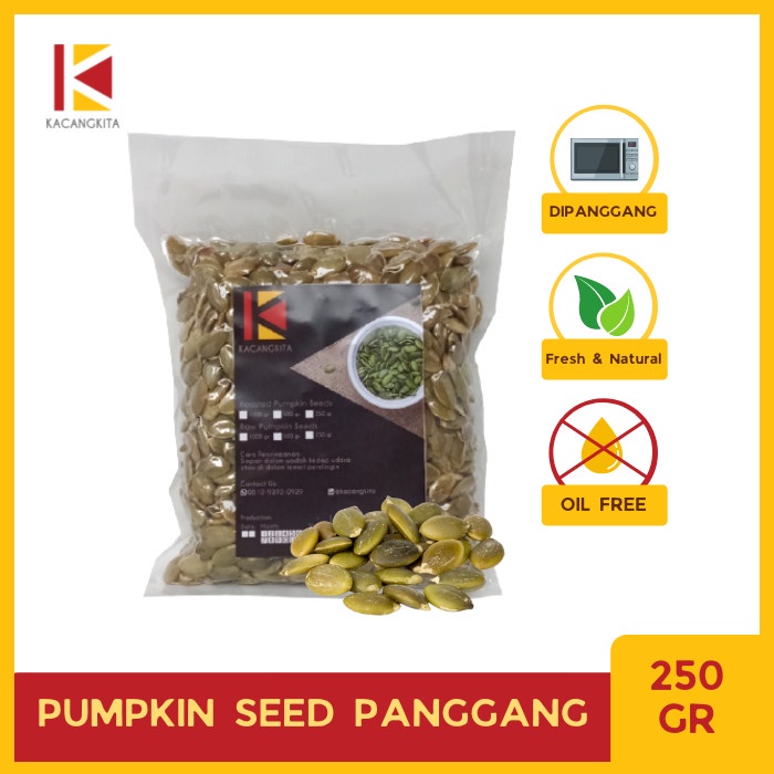 

Wdo - Pumpkin Seed Roasted - Biji Labu Panggang 250Gr