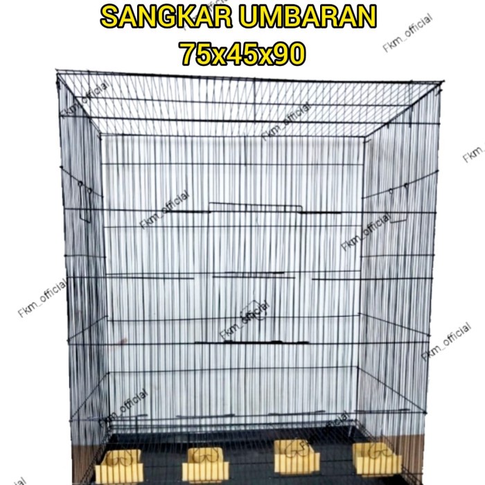 Kandang Umbaran Burung Kucing Kelinci Super Jumbo