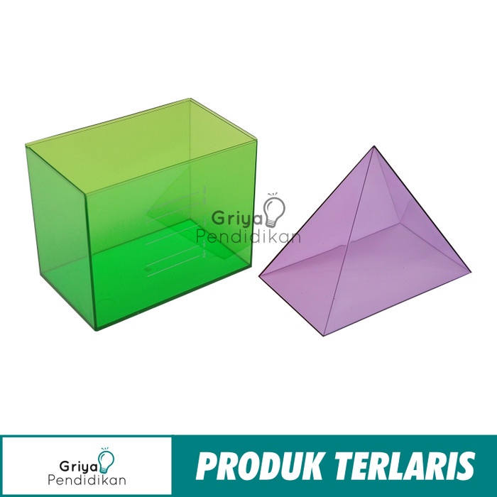 

Alat Peraga Matematika - Model Volume Limas Segiempat