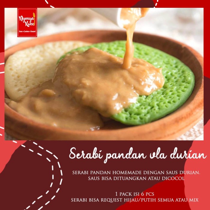 SERABI PANDAN ORIGINAL KINCA VLA DURIAN
