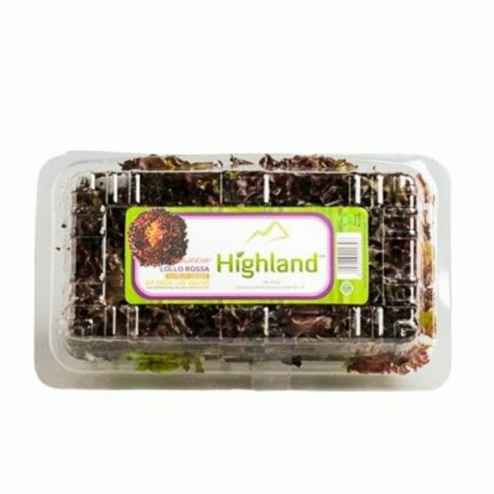 Highland salanova lolorosa salad pack