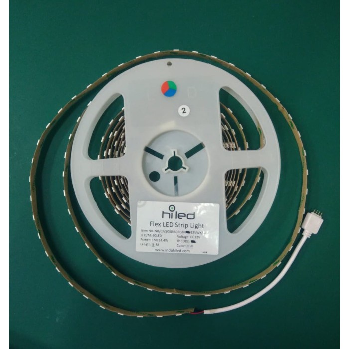 Hiled Led Strip 5050 60 Led 12V RGB