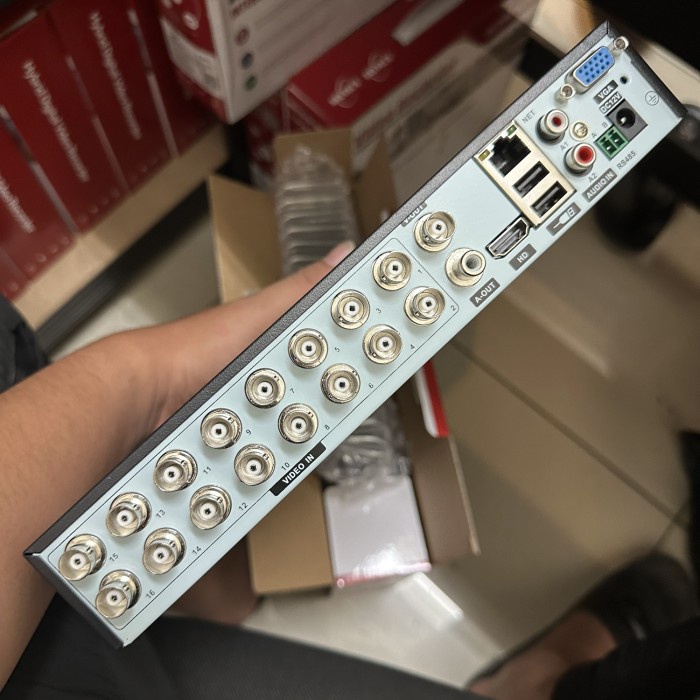 NEW DVR CCTV 16 ANNEL 5MP SUPPORT DVR XMEYE 16 AUDIO