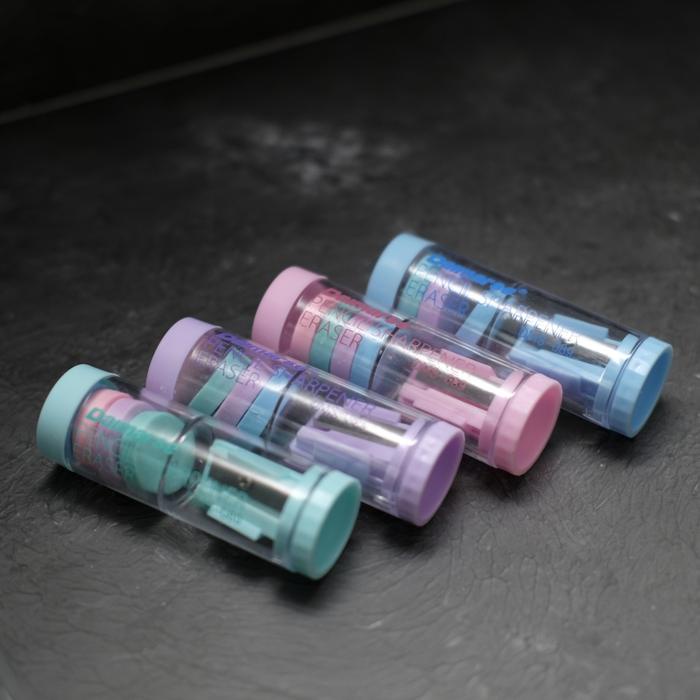 

Penghapus Dan Rautan Pil Karet Serutan Pensil Alat Tulis Anak Sekolah Kantor Multifungsi