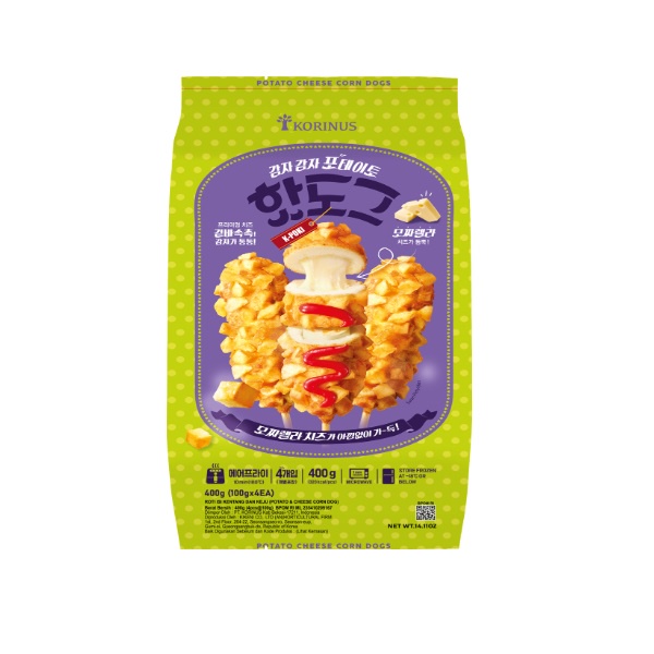 

KPOKI POTATO & CHEESE CORNDOG 400 GR