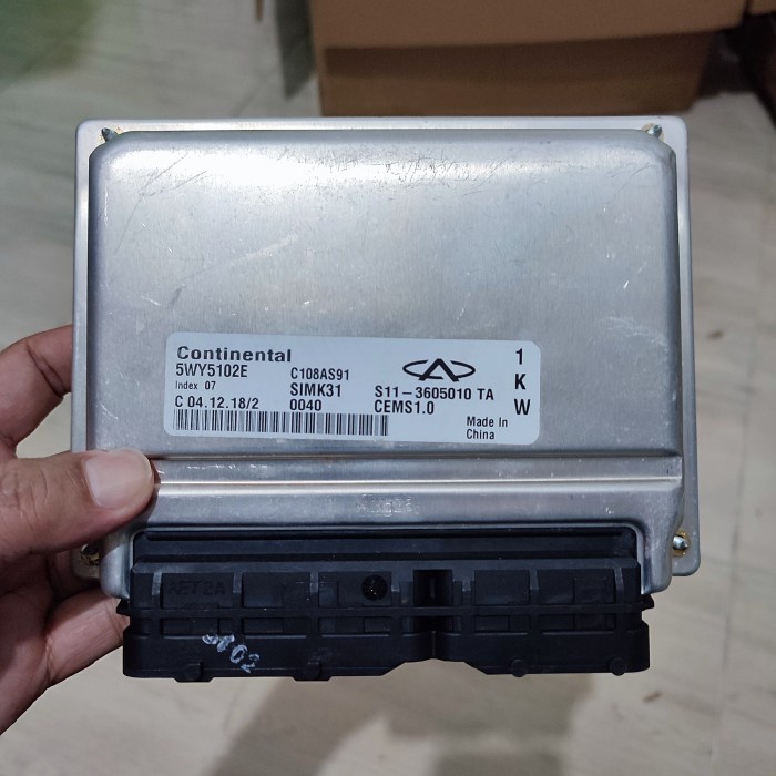 ECU chery qq 800cc