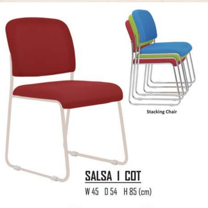 Kursi stacking kursi tunggu Indachi SALSA I