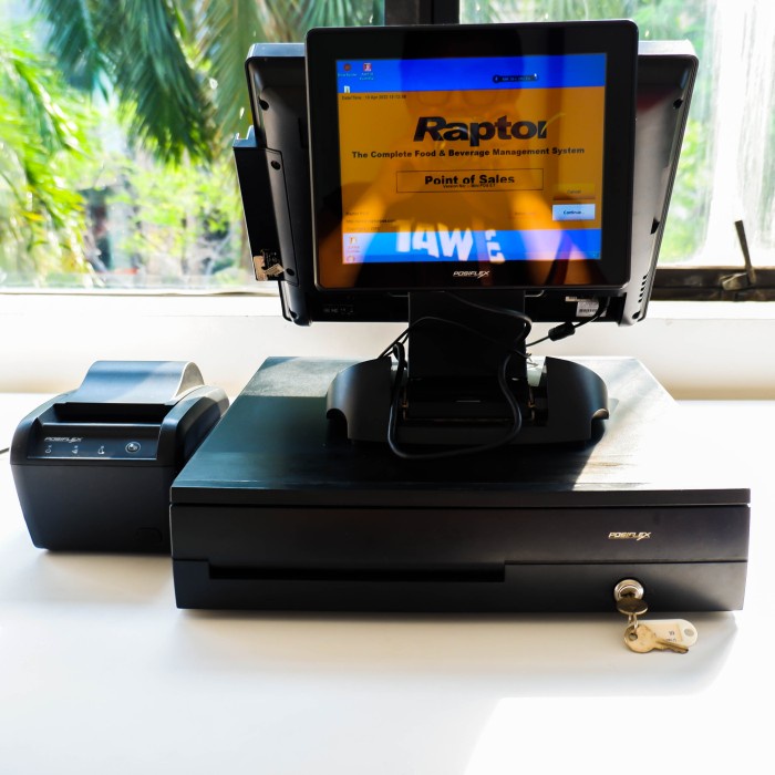 Ex Instal Raptor Komputer Kasir Pos Posiflex 3315 / 3415 Rev 2 Monitor