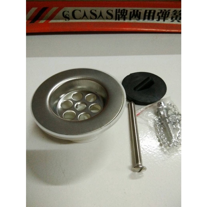 AFUR BAK CUCI PIRING 11/2" /WASTAFEL/FLAT STENLISS