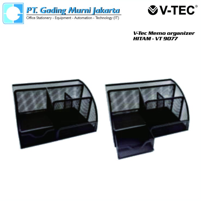 

HOT SALE! Memo Holder / Desk Organizer V-Tec Hitam DO-9077