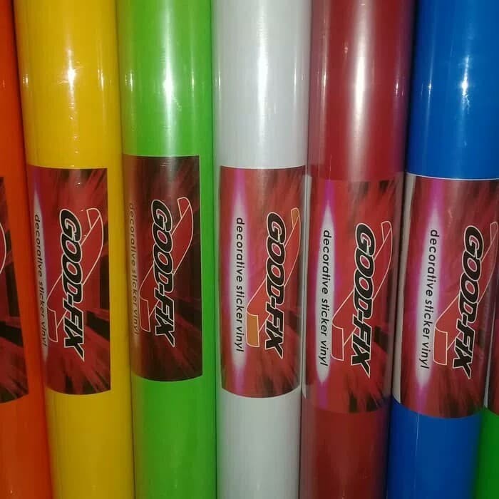 

STICKER SCOTLAITE WARNA GLOSS & TRANSPARAN MERK GOODFIX 1 ROLL