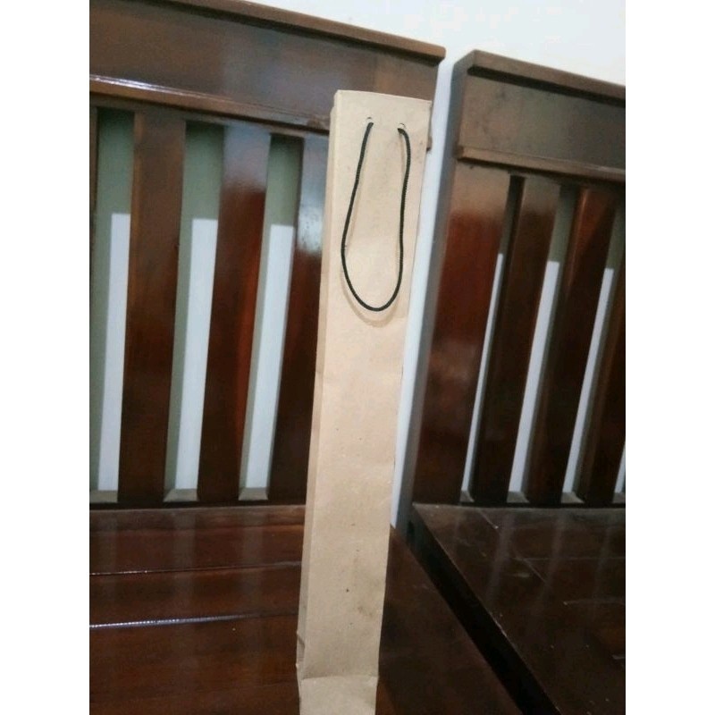 

Paper Bag Coklat Polos Ukuran 5x5x35 (paket 12pcs) |Tas Kertas |Tas Kado |Tas Souvenir taplak meja |Paper bag Hampers