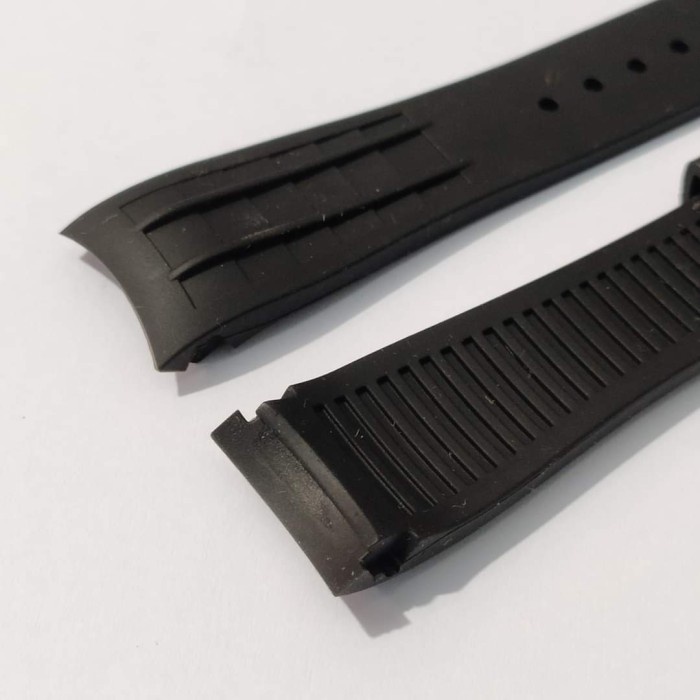 Strap Tali Jam Tangan Tissot 22Mm Talijam Rubber Karet 22 Mm Curved Ready