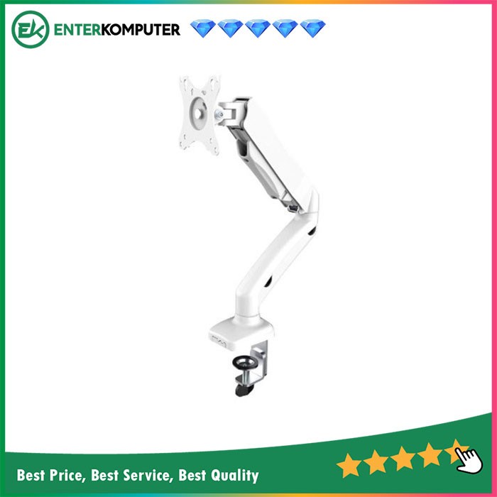 TERBARU Oximus Bracket Hydra-ZDP1118 White 13" - 27" / Bracket Monitor BISA GOSEND