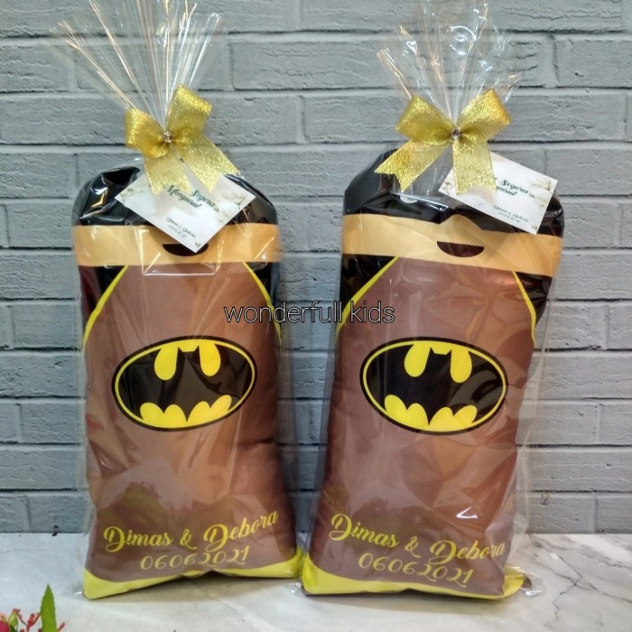 boneka bantal batman/bantal custom batman