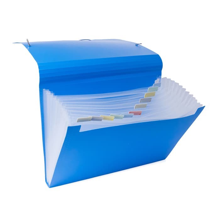 

TERBARU Bantex Expanding File Colbat Folio Blue ref. 3601 11