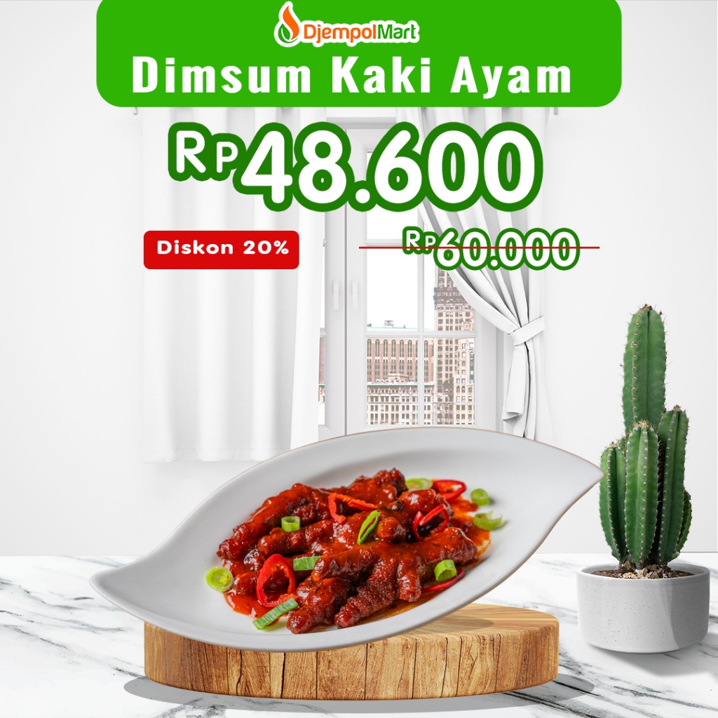 

Dimsum Kaki Ayam per pack isi 15 pcs - Ceker Ayam