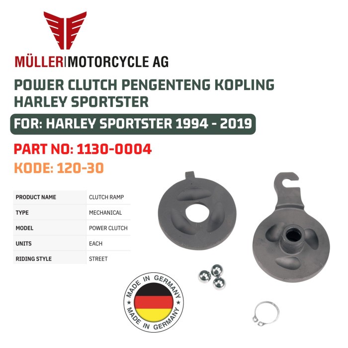 MULLER Power clutch sportster and buell part no 1130-0004