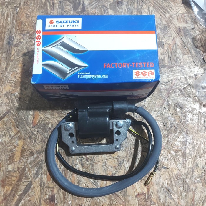 TERLARIS Coil Koil Pengapian Mesin Suzuki A100 A 100 Rc 80 Rc 100 Crystal Ori