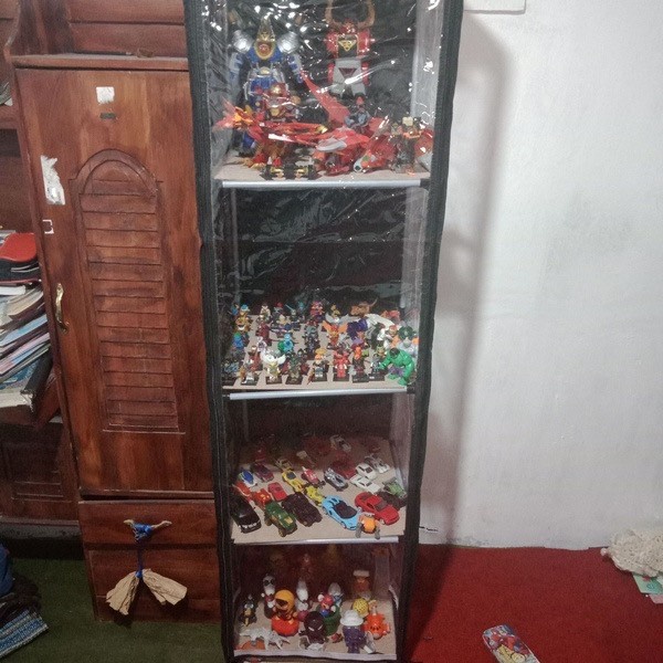 LP 04 rak pajangan / etalase / rak gundam ( khusus gojek/ grab)