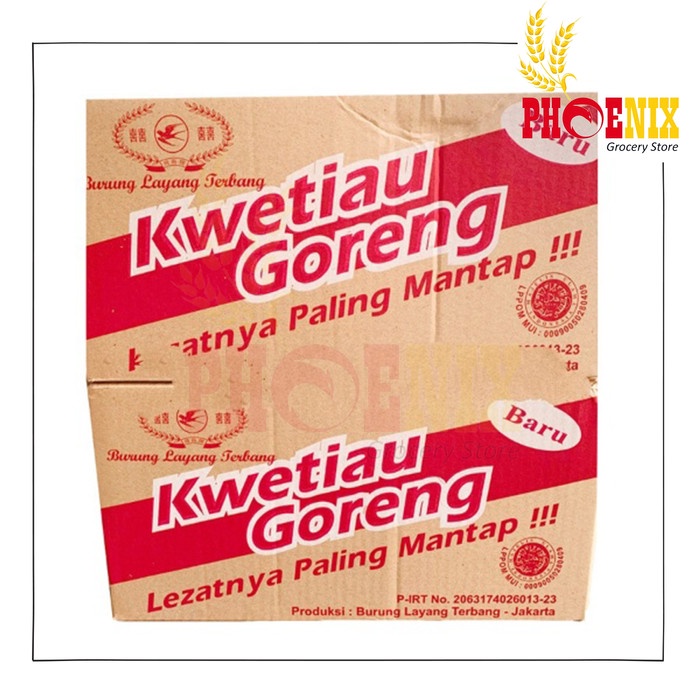 

Kwetiau goreng cap layang terbang isi 20 bungkus