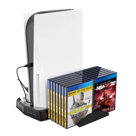 PS5 KJH arging Stand with Cooling Fan For PS5
