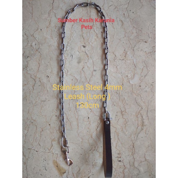 Leash Tali Tuntun Anjing Stainless 304 (Pitbull,Rott,Doberman,Herder dll)