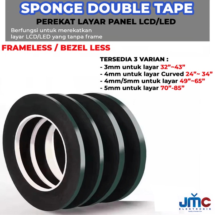

Double Tape Perekat Layar LCD Frameless tanpa Frame 2mm m 4mm 5mm DiskonJual MurahHarga DiskonObral