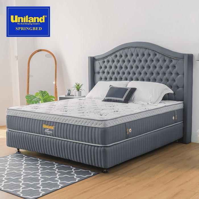 UNILAND SPRINGBED RIVERA EMIRA PLUSHTOP FULL SET
